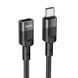 Кабель подовжувач HOCO U107 Type-C Male to Type-C Female USB2.0 extension cable(L=1.2m) Black (6931474789990) [802612], фото 1