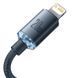 Кабель Baseus Crystal Shine Series Fast Charging Data Cable Type-C to iP 20W 2m Black (CAJY000301) [802544], фото 6