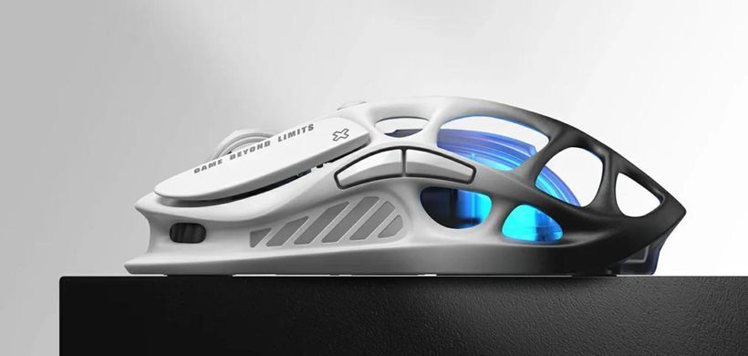 Миша GravaStar Mercury M1 Pro, BT/WL/USB-A, RGB, чорно-білий (GRAVASTARM1PRO_GBLK) [106612]