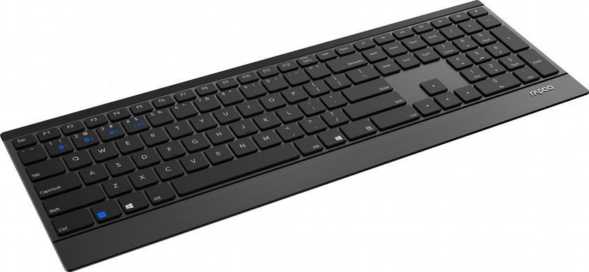 Клавіатура бездротова Rapoo E9500M Wireless Black (E9500M Black) [616823]