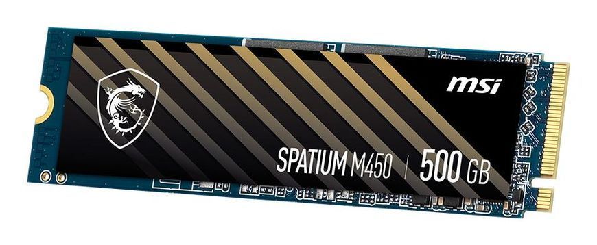 Твердотільний запам&rsquo;ятовувальний пристрій накопичувач (SSD) G4 M.2 NVME 500GB SPAT. M450 MSI (S78-440K380-P83) [503358]
