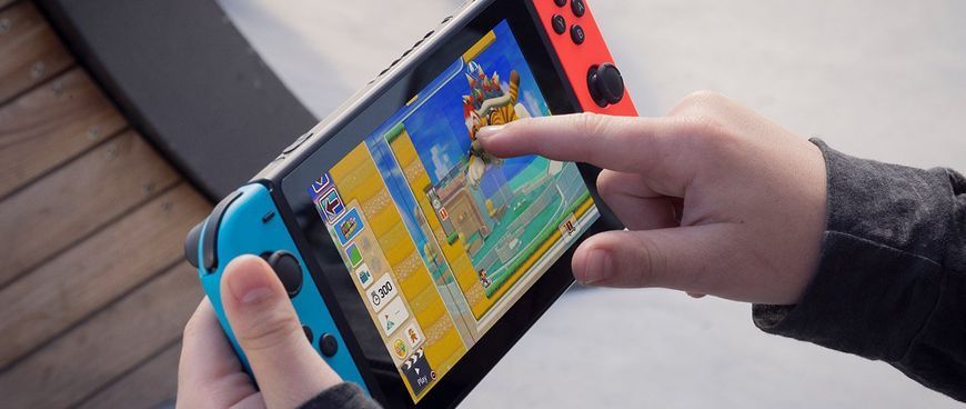 Ігрова консоль Nintendo Switch (неоновий червоний/неоновий синій) (45496453596) [12474]