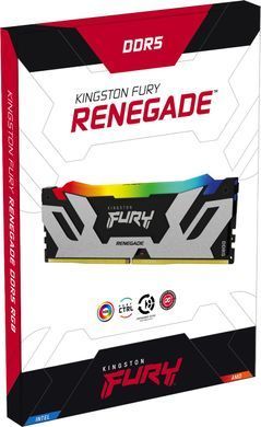 Модуль пам`яті DDR5 2x24GB/8400 Kingston Fury Renegade RGB (KF584CU40RSAK2-48) [619618]