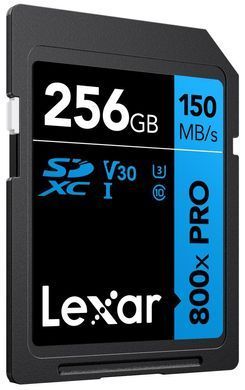 Карта пам&rsquo;яті SDXC LEXAR 256GB UHS-I (LSD0800P256G-BNNNG) [501174]