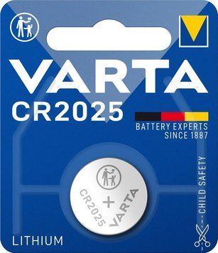 Батарейка Varta літієва CR2025 блістер, 1 шт (06025101401) [113328]