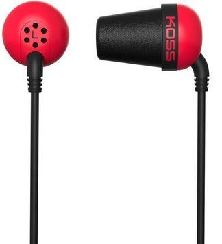 Навушники In-ear Koss The Plug Noise Isolating 3.5 mini-jack, Червоний (196768.101) [107288]