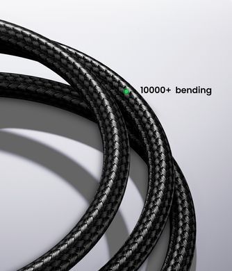 Кабель UGREEN US334 USB-C to USB-C PD Fast Charging 90 Degree Cable 5A Max Black 2m (UGR-70645) [806658]
