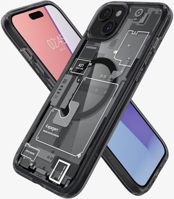 Чохол-накладка Spigen Ultra Hybrid MagFit для Apple iPhone 15 Zero One (ACS06806) [616514]