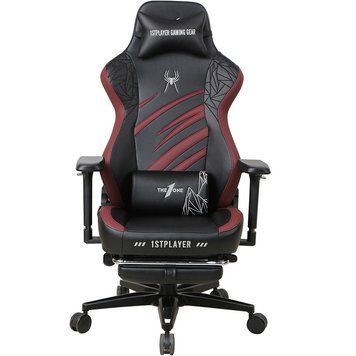 Крісло для геймерів 1stPlayer Duke Black/Red (DUKE-FR-BKRE) [614531]