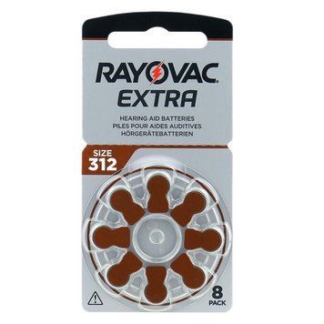 Батарейка Rayovac Extra 312 (312AUX-8XEMF) BL 8 шт (для слухових апаратів) (4618) [617661]