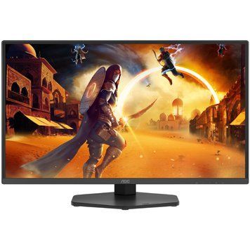 Монітор TFT 24.5" AOC, Fast IPS, 300 Гц, 2xHDMI, DP, HAS, Pivot, колонки, чорно-червоний (Q25G4SR) [403738]
