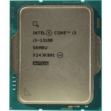Процесор Intel Core i3 13100 3.4GHz (12MB, Raptor Lake, 60W, S1700) Tray (CM8071505092202) [611207]