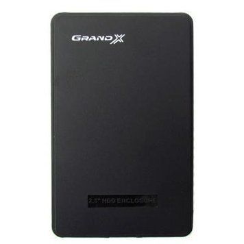 Зовнішня кишеня Grand-X для підключення SATA HDD 2.5", USB 2.0, пластик (HDE22) [607024]