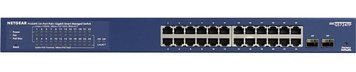 Комутатор NETGEAR GS724TPv2 24x1GE PoE+(190Вт), 2xSFP, керований L2 (GS724TP-200EUS) [14969]