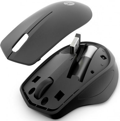 Мишка бездротова HP 280 Silent, 3 кн., 1200 dpi, чорна (19U64AA) [401206]