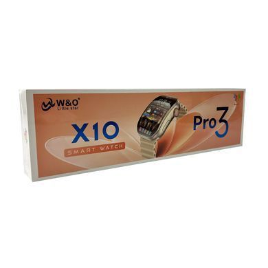 Смарт-годинник W&O X10 Pro 3 46mm. 240 mAh, IP67 Silver (WOX10P3SI) [802722]
