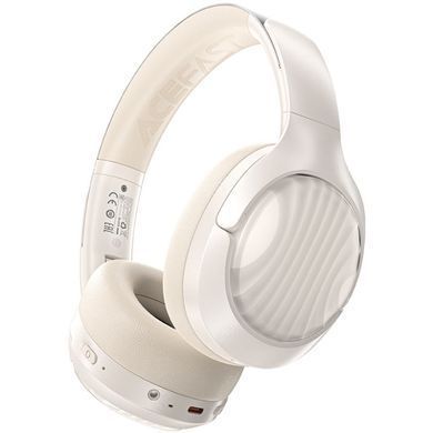 Гарнітура Acefast H5 ANC, Bluetooth, Milky white (6974316284284) [404459]