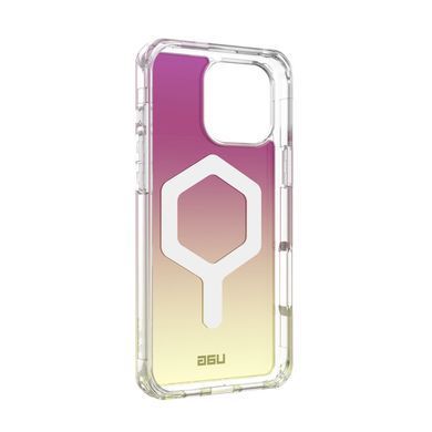 Чохол UAG для iPhone 16 Pro Max, Plyo Magsafe LE, Maroon/Yellow Ombre (114481114780) [108339]