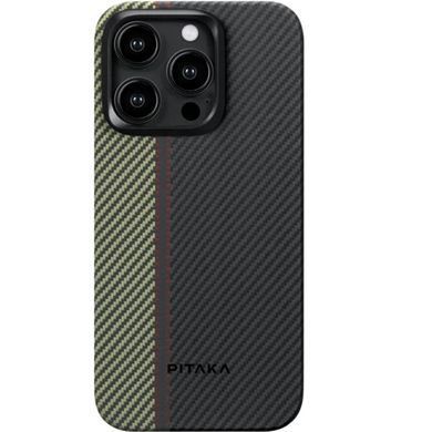 Чохол-накладка Pitaka MagEZ Case 4 для Apple iPhone 15 Pro Overture (FO1501P) [616728]