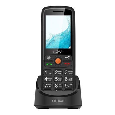 Мобiльний телефон Nomi i2440 Dual Sim Black (i2440 Black) [600375]