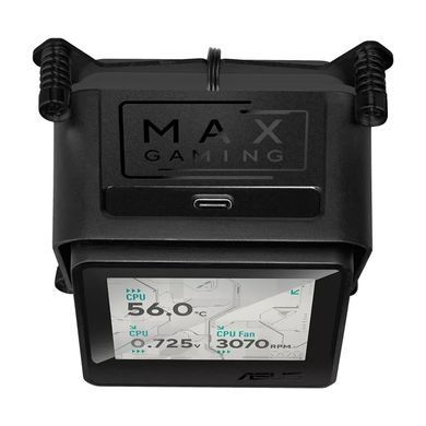 Система водяного охолодження Asus Max Gaming LC 360 ARGB LCD Black (90RC01G1-B0EAY0) [617093]
