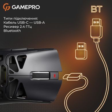 Миша бездротова GamePro Genesis Spider (GM870B) [619315]