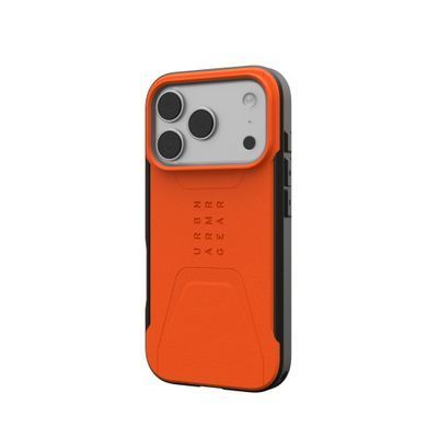 Чохол UAG для iPhone 17 Pro, Civilian MagSafe, Orange (114545119797) [112203]