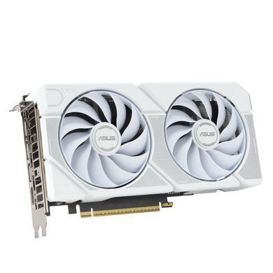 Відеокарта ASUS GeForce RTX 5060 TI 16GB GDDR7 OC DUAL-RTX5060TI-O16G-WHITE білий (90YV0MH6-M0NA00) [110427]