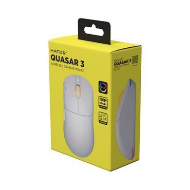 Миша бездротова Hator Quasar 3 Wireless White (HTM731) [607416]