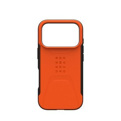 Чохол UAG для iPhone 17 Pro, Civilian MagSafe, Orange (114545119797) [112203]