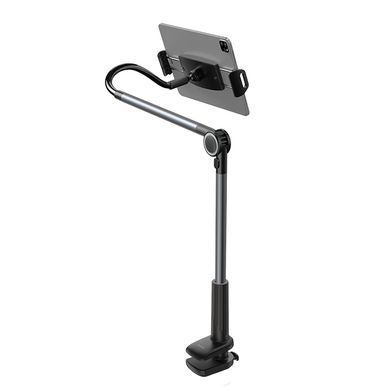 Тримач для мобiльного Baseus Otaku life rotary adjustment lazy holder Pro（Applicable for phone/ ipad) gray (LUZQ000013) [802732]