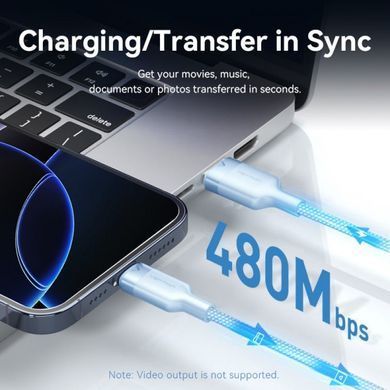 Кабель Vention USB - USB Type-C (M/M), 60W, 3A, 2 м, White (CTNWH) [604418]