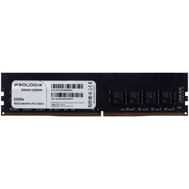 Модуль пам`ятi DDR4 16GB/2666 Prologix (PRO16GB2666D4) [608064]