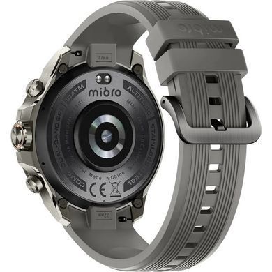 Смарт-годинник Mibro GS Explorer S Titanium Silicone (XPAW023TS) [620981]