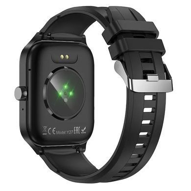 Смарт-годинник HOCO Y27 49mm. 230 mAh. IPX4 Smart sports watch (call version) Black (6942007645430) [804409]
