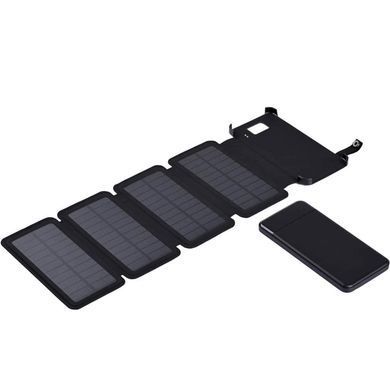 Універсальна мобільна батарея 2E Solar 8000mAh Black (2E-PB814-BLACK) [603419]