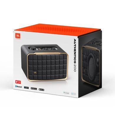 Акустична система портативна з БТ та WiFi JBL (JBLAUTH200BLKEP) [503488]