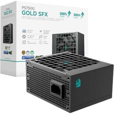 Блок живлення DeepCool GamerStorm PS750G 750W (R-PS750G-FE0B-JGEU) [618111]