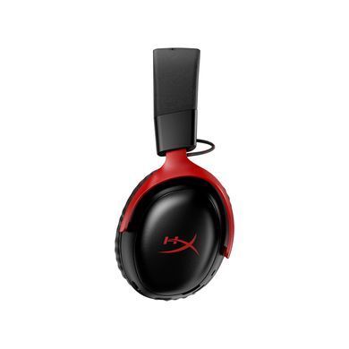 Гарнітура ігрова HyperX Cloud III S, WL/USB-A/USB-C, чорно-червоний (A59Z0AA) [110487]