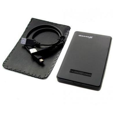 Зовнішня кишеня Grand-X для підключення SATA HDD 2.5", USB 2.0, пластик (HDE22) [607024]