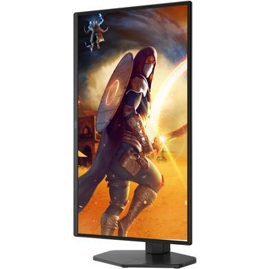 Монітор TFT 24.5" AOC, Fast IPS, 300 Гц, 2xHDMI, DP, HAS, Pivot, колонки, чорно-червоний (Q25G4SR) [403738]