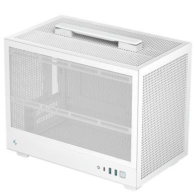 Корпус DeepCool CH160 Mesh White без БЖ (R-CH160-WHNMI0-G-1) [611496]