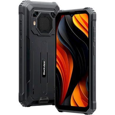 Смартфон Blackview BV6200 Plus 6.56" 8/128ГБ, 2SIM, 11000мА&bull;год, чорний UA (6931548326496) [114367]