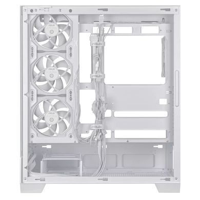 Корпус Asus A31 Plus White Tempered Glass без БЖ (90DC00R3-B19000) [614352]