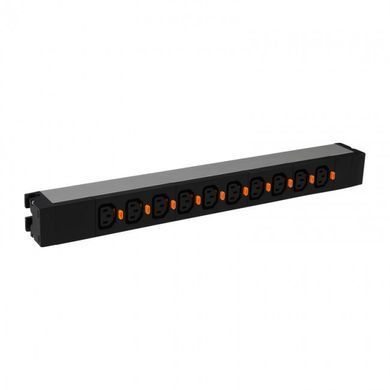 Пристрій розподілення електроживлення Legrand Rack PDU, 1U, 16А, (10) С13, terminal block (646814) [102934]