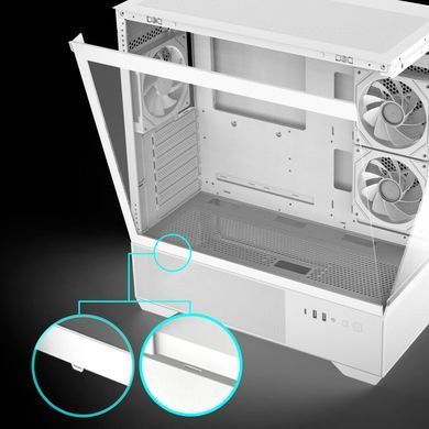 Корпус Zalman Chronix V2 White (CHRONIXV2WHITE) [617018]