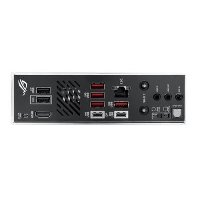 Материнcька плата ASUS ROG STRIX B850-I GAMING WIFI sAM5 B850 2xDDR5 M.2 HDMI USB Type-C Wi-Fi BT mITX (90MB1K30-M0EAY0) [109167]
