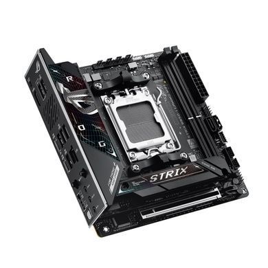 Материнcька плата ASUS ROG STRIX B850-I GAMING WIFI sAM5 B850 2xDDR5 M.2 HDMI USB Type-C Wi-Fi BT mITX (90MB1K30-M0EAY0) [109167]