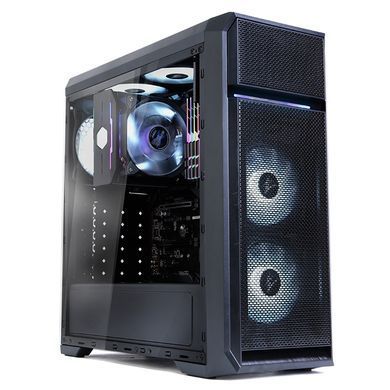 Корпус Zalman N5 OF без БЖ, 1xUSB3.0, 2xUSB2.0, 3x120мм white LED, VGA 365мм, LCS ready, Acrylic Side Panel, ATX, чорний (N5OF) [109638]