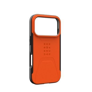 Чохол UAG для iPhone 17 Pro, Civilian MagSafe, Orange (114545119797) [112203]